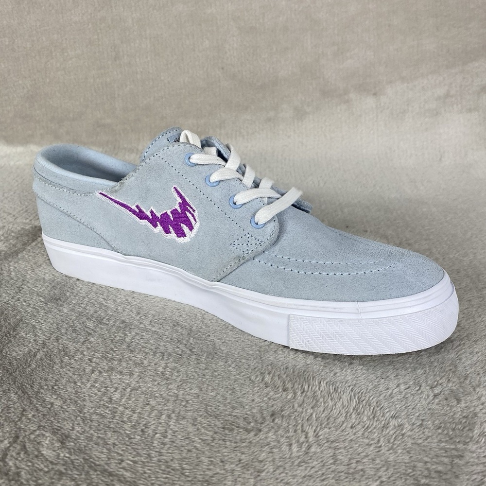 Nike SB Stefan Janoski Boys Kids Sneakers Shoes Size 7Y Gray Armory Suede - Picture 6 of 10